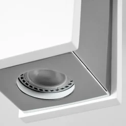 hofstein Plafonnier Braslo Chrome, Blanc, 1 lumière