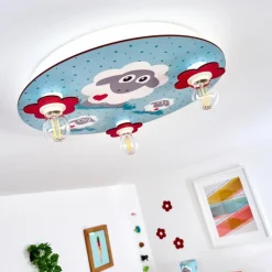 hofstein Plafonnier Brenets Blanc, 3 lumières