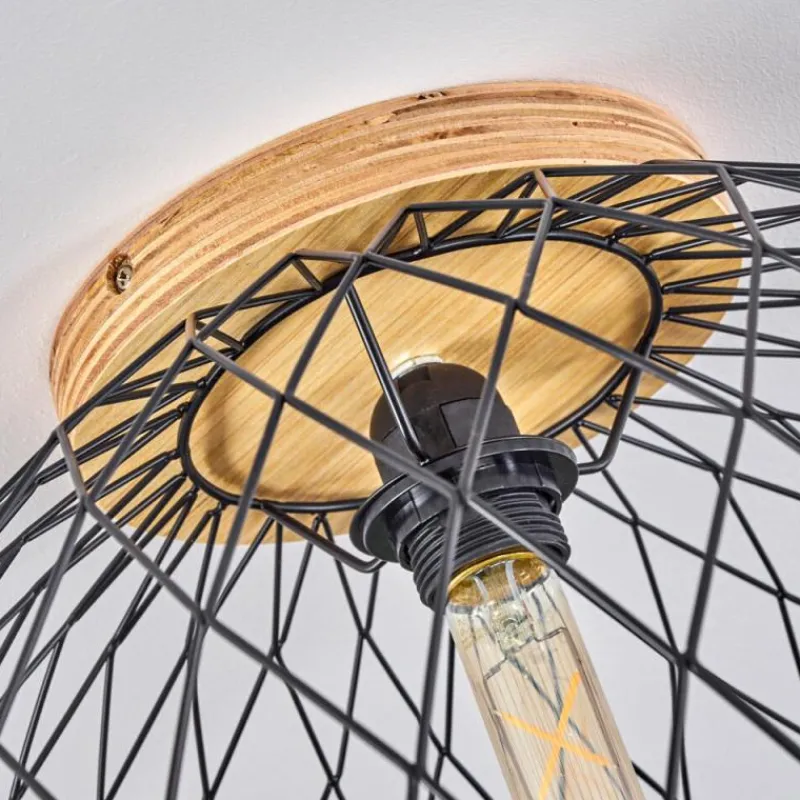 Style Boho-Chic-hofstein Plafonnier Bridgeport Écru, 1 lumière