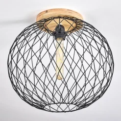 Style Boho-Chic-hofstein Plafonnier Bridgeport Écru, 1 lumière