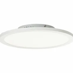 Luminaires Brilliant Plafonnier Brilliant Abie LED Blanc, 1 lumière, Télécommandes, Changeur de couleurs* Éclairage Led