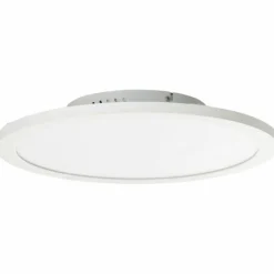 Luminaires Brilliant Plafonnier Brilliant Abie LED Blanc, 1 lumière, Télécommandes, Changeur de couleurs* Éclairage Led