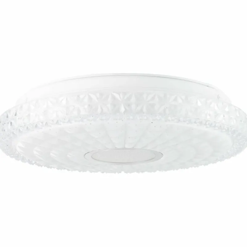 Luminaires Rustiques-Luminaires Brilliant Plafonnier Brilliant ADRIA LED Chrome, Blanc, 2 lumières