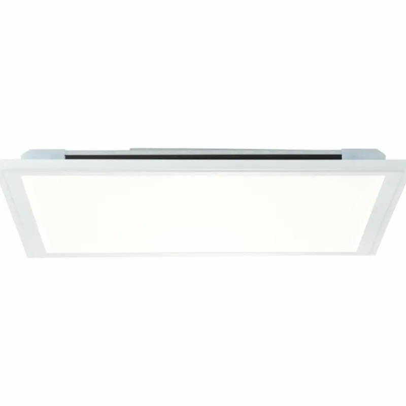 Luminaires Brilliant Plafonnier Brilliant Allie Blanc, 1 lumière, Télécommandes, Changeur de couleurs* Plafonniers