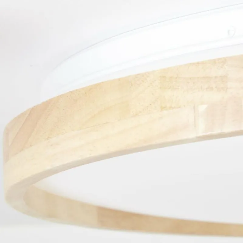 Luminaires Scandinaves-Luminaires Brilliant Plafonnier Brilliant Alson LED Brun, Blanc, 1 lumière, Télécommandes