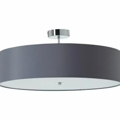 Lampes En Tissu-Luminaires Brilliant Plafonnier Brilliant Andria Chrome, 3 lumières