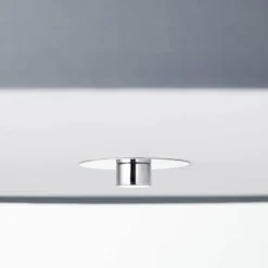 Lampes En Tissu-Luminaires Brilliant Plafonnier Brilliant Andria Chrome, Gris, 3 lumières