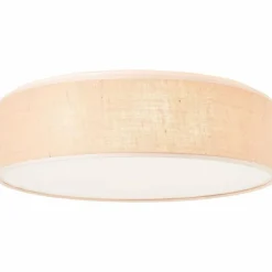 Lampes En Tissu-Luminaires Brilliant Plafonnier Brilliant Aniela Blanc, 3 lumières