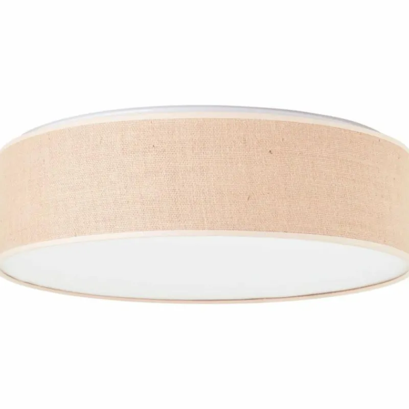 Lampes En Tissu-Luminaires Brilliant Plafonnier Brilliant Aniela Blanc, 3 lumières