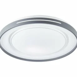 Lampes Industrielles-Luminaires Brilliant Plafonnier Brilliant Barty LED Gris, 1 lumière