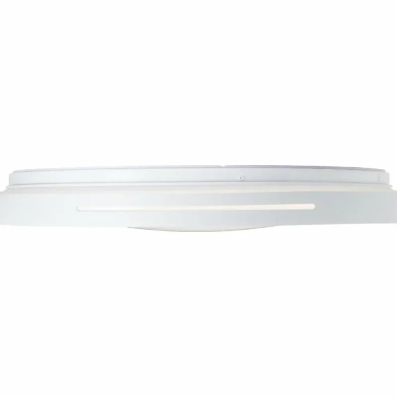 Luminaires Brilliant Plafonnier Brilliant Barty LED Chrome, Blanc, 1 lumière, Télécommandes* Éclairage Led