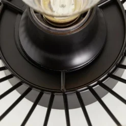 Luminaires Scandinaves-Luminaires Brilliant Plafonnier Brilliant Blacky Noir, 1 lumière