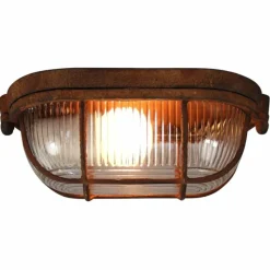 Luminaires Brilliant Plafonnier Brilliant Bobbi Rouille, 1 lumière