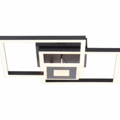 Luminaires Brilliant Plafonnier Brilliant Bray LED Noir, Blanc, 1 lumière* Éclairage Led