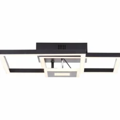 Luminaires Brilliant Plafonnier Brilliant Bray LED Noir, Blanc, 1 lumière* Éclairage Led