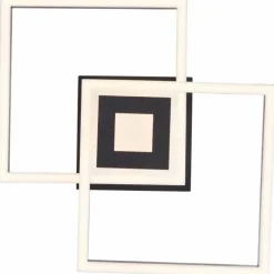 Luminaires Brilliant Plafonnier Brilliant Bray LED Noir, Blanc, 1 lumière* Éclairage Led