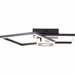 Luminaires Brilliant Plafonnier Brilliant Bray LED Noir, Blanc, 1 lumière* Éclairage Led