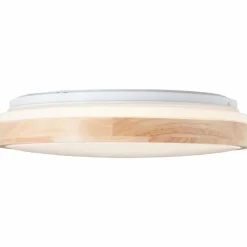 Luminaires Scandinaves-Luminaires Brilliant Plafonnier Brilliant Brodsky LED Brun, Blanc, 1 lumière