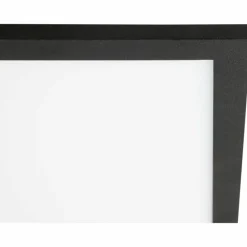 Luminaires Brilliant Plafonnier Brilliant Buffi LED Noir, 1 lumière* Éclairage Led