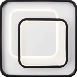 Lampes Industrielles-Luminaires Brilliant Plafonnier Brilliant Cava LED Blanc, 1 lumière