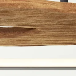 Luminaires Scandinaves-Luminaires Brilliant Plafonnier Brilliant Chaumont LED Brun, Noir, 1 lumière