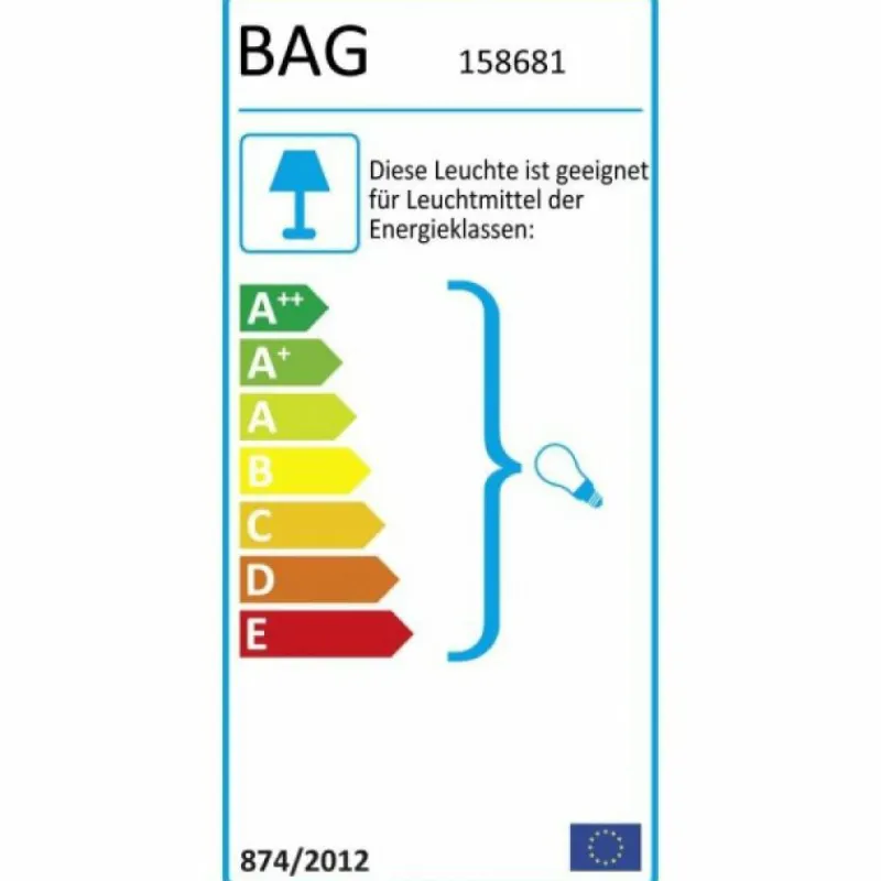 Lampes En Tissu-Luminaires Brilliant Plafonnier Brilliant Clarie Acier inoxydable, 1 lumière