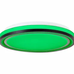 Luminaires Brilliant Plafonnier Brilliant Cloe LED Blanc, 1 lumière, Télécommandes