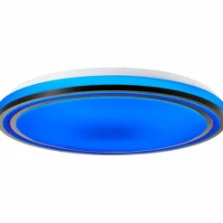 Luminaires Brilliant Plafonnier Brilliant Cloe LED Blanc, 1 lumière, Télécommandes