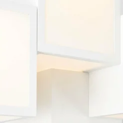 Luminaires Brilliant Plafonnier Brilliant Cubix LED Blanc, 1 lumière* Éclairage Led