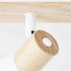 Luminaires Rustiques-Luminaires Brilliant Plafonnier Brilliant Daintree Écru, Blanc, 3 lumières