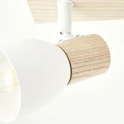 Luminaires Scandinaves-Luminaires Brilliant Plafonnier Brilliant Daintree Écru, Blanc, 4 lumières