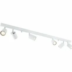 Luminaires Brilliant Plafonnier Brilliant Different Blanc, 6 lumières* Plafonniers