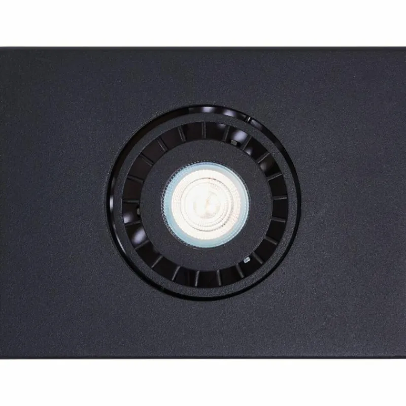 Luminaires Brilliant Plafonnier Brilliant Doro LED Noir, 1 lumière* Éclairage Led