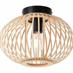 Luminaires Scandinaves-Luminaires Brilliant Plafonnier Brilliant Enca Noir, 1 lumière