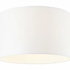 Lampes En Tissu-Luminaires Brilliant Plafonnier Brilliant Esher Argenté, 1 lumière