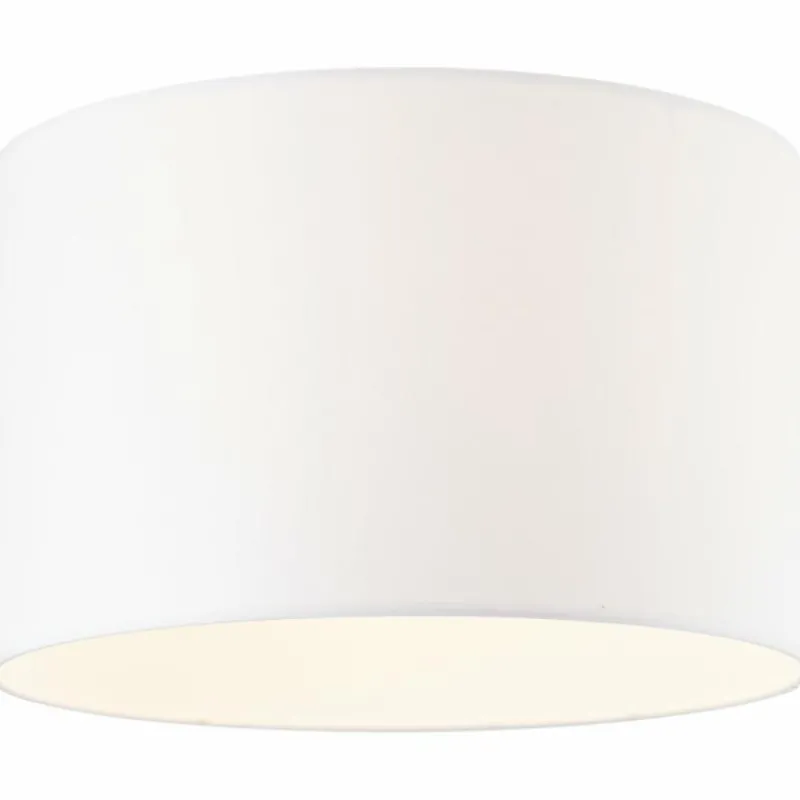 Lampes En Tissu-Luminaires Brilliant Plafonnier Brilliant Esher Argenté, 1 lumière