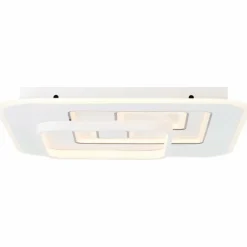 Luminaires Brilliant Plafonnier Brilliant Furtado LED Noir, Blanc, 1 lumière, Télécommandes* Éclairage Led