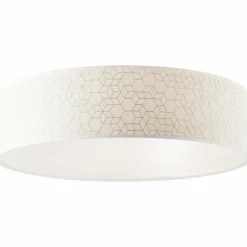 Lampes En Tissu-Luminaires Brilliant Plafonnier Brilliant Galance Blanc, 4 lumières