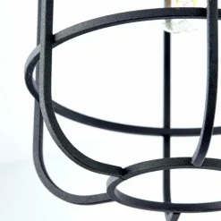 Luminaires Scandinaves-Luminaires Brilliant Plafonnier Brilliant Gwen Bois clair, Noir, 1 lumière