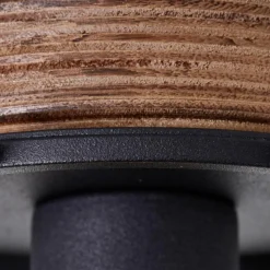 Luminaires Scandinaves-Luminaires Brilliant Plafonnier Brilliant Gwen Bois foncé, 1 lumière