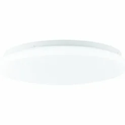 Luminaires Brilliant Plafonnier Brilliant Heddy LED Blanc, 1 lumière, Télécommandes, Changeur de couleurs