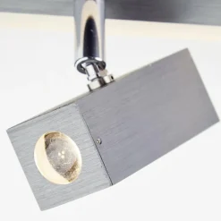 Luminaires Brilliant Plafonnier Brilliant Howle LED Aluminium, Noir, 2 lumières* Spots Et Projecteurs