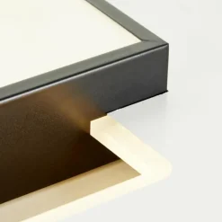 Luminaires Brilliant Plafonnier Brilliant Hutson LED Noir, Blanc, 1 lumière, Télécommandes* Éclairage Led