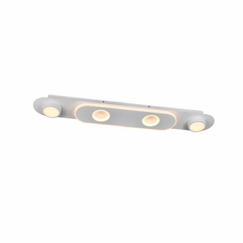 Lampes Industrielles-Luminaires Brilliant Plafonnier Brilliant Irelia LED Blanc, 1 lumière