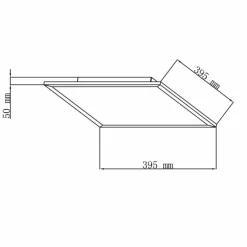Luminaires Brilliant Plafonnier Brilliant Jacinda LED Noir, 1 lumière, Télécommandes* Éclairage Led