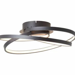 Luminaires Brilliant Plafonnier Brilliant Labyrinth LED Noir, 1 lumière* Éclairage Led