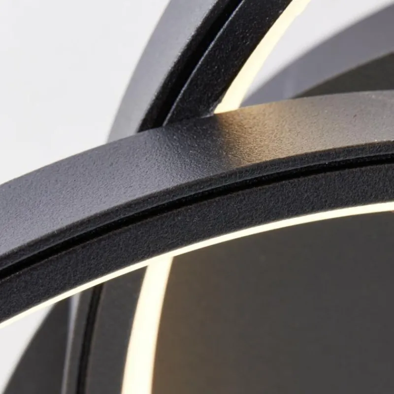 Luminaires Brilliant Plafonnier Brilliant Labyrinth LED Noir, 1 lumière* Éclairage Led