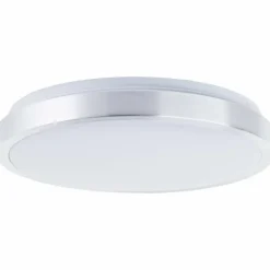 Luminaires Brilliant Plafonnier Brilliant Livius LED Argenté, 1 lumière* Éclairage Led