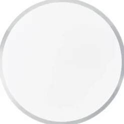 Luminaires Brilliant Plafonnier Brilliant Livius LED Argenté, 1 lumière, Télécommandes* Éclairage Led