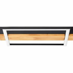 Luminaires Scandinaves-Luminaires Brilliant Plafonnier Brilliant Loneos LED Brun, Noir, 1 lumière